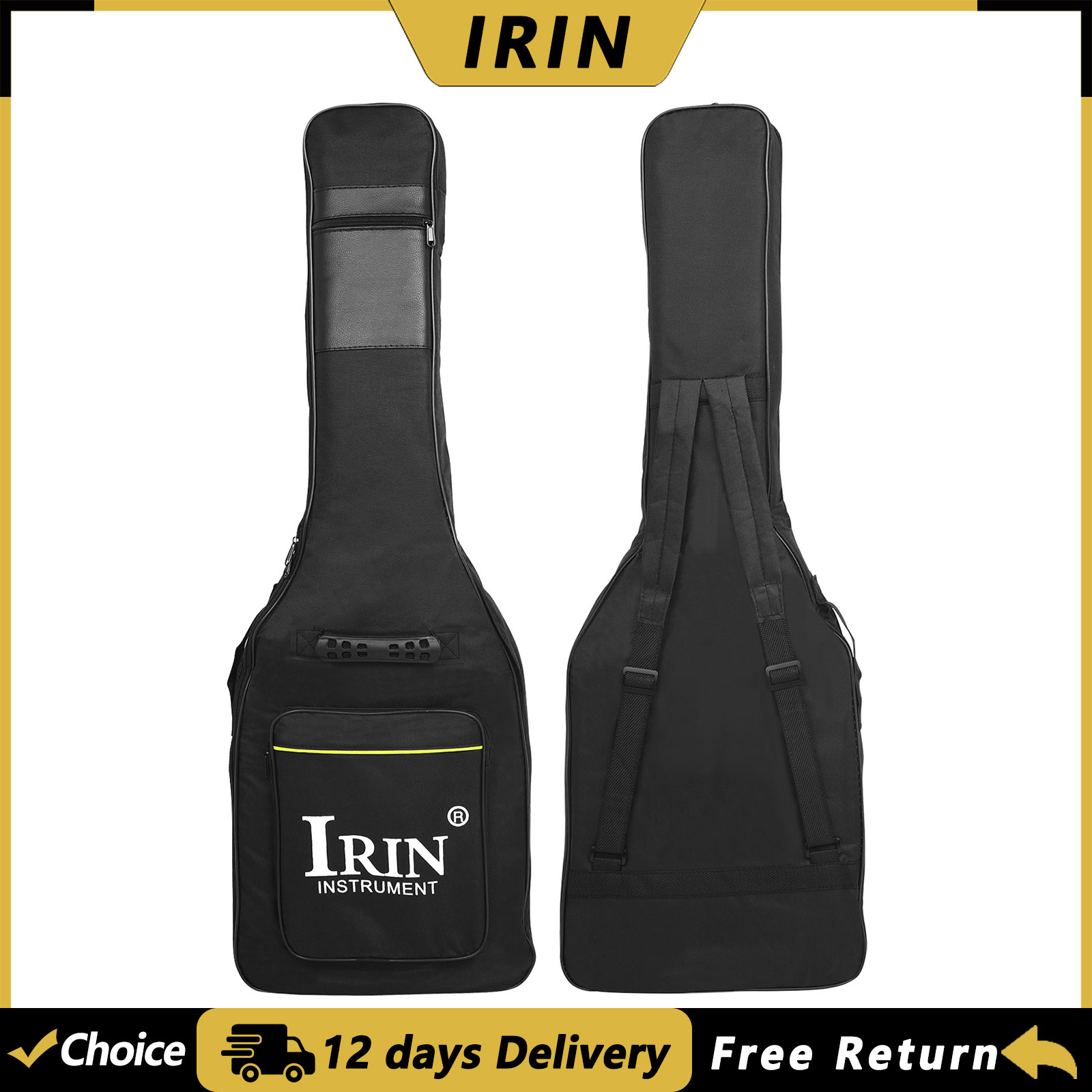 Guitar Strap Padded - IRIN MC23 Tas Gitar Elektrik 600D