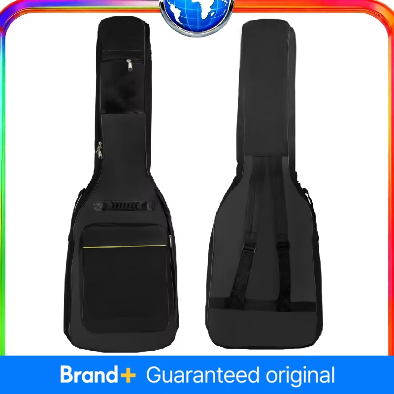 Guitar Strap Padded - Tas Gitar Elektrik Hitam Anti Air