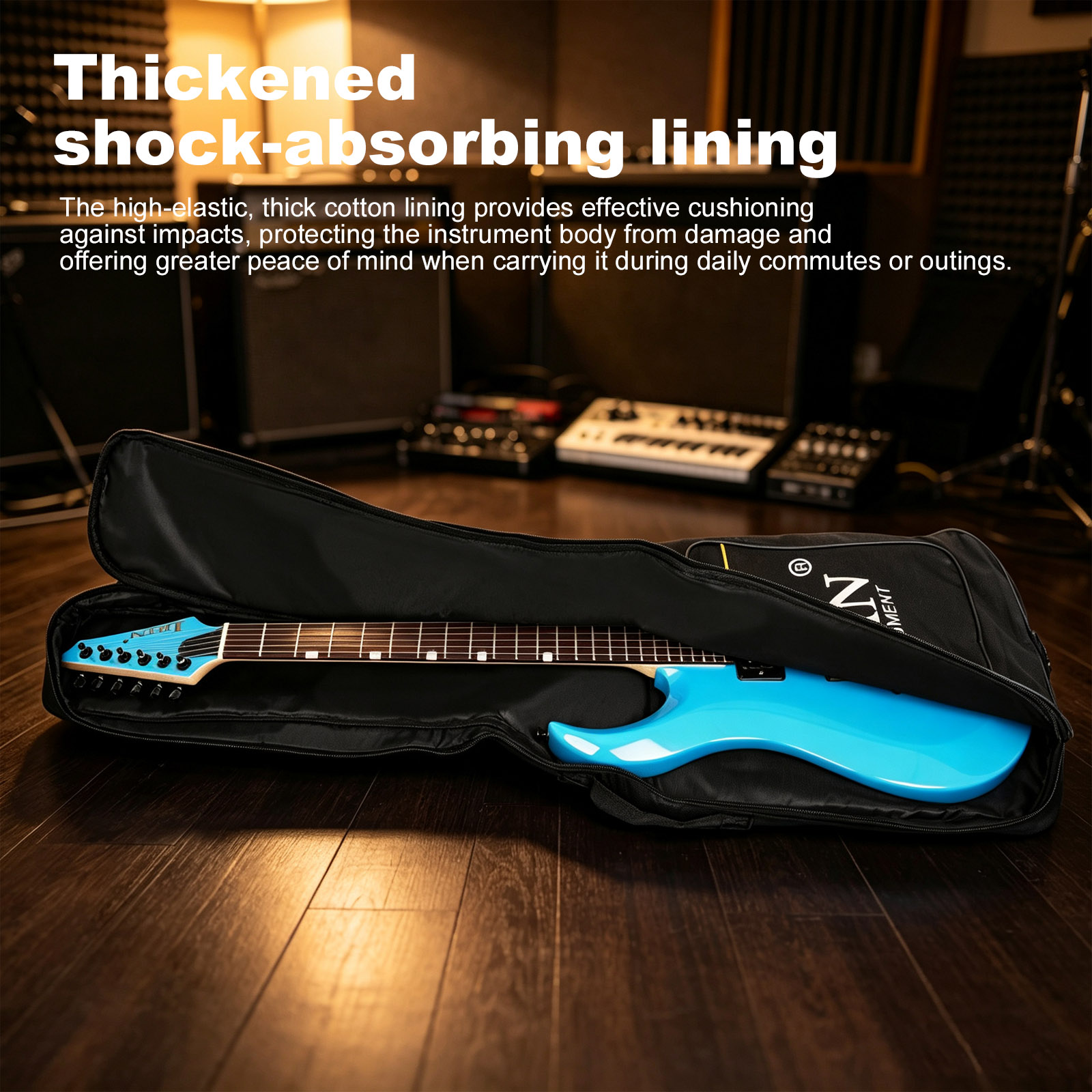 IRIN MC23 Tas Gitar Elektrik 6 - Guitar Strap Padded ulasan dan harga